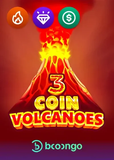 3 Coin Volcanoes kolikkopeli