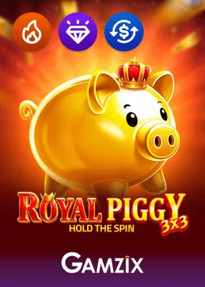 3x3 Royal Piggy Hold the Spin kolikkopeli