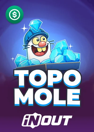 topo mole kolikkopeli
